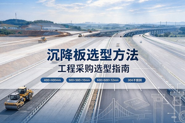 柳林沉降板选择方法