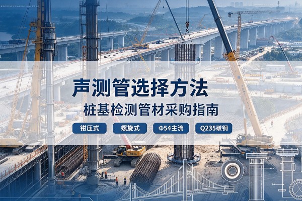 柳林声测管选型标准