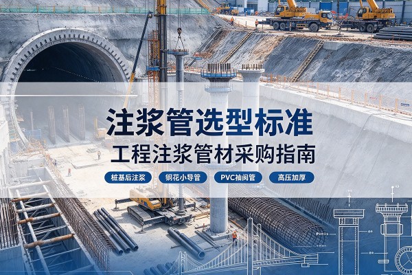 柳林注浆管选型标准