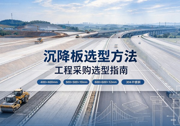 柳林沉降板选择方法