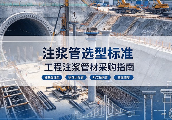 柳林注浆管选型标准